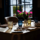 Caldesi Campagna Restaurant Table And Window
