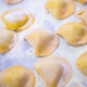 Pasta-making sea bass ravioli