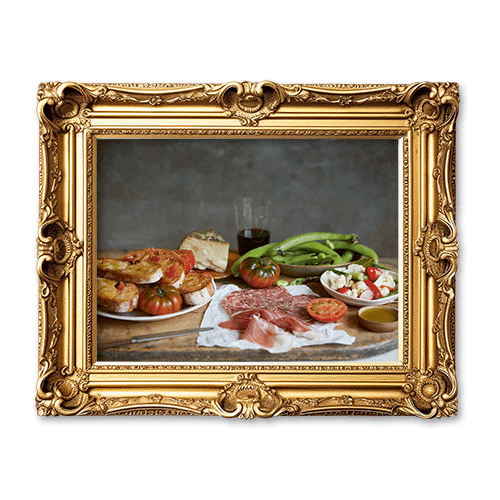 An Italian country breakfast An Italian country breakfast